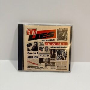Guns N' Roses G N' R Lies CD Unisex OS Multi 1988 Geffen 24198-2 Hard Rock